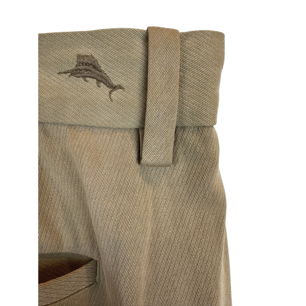 Tommy Bahama Silk Pants‎ Men's 40x32 Beige Professional Relax Vacation - Picture 4 of 5